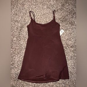 BRAND NEW W TAGS Abercrombie Maroon Exercise Dress XSmall P!